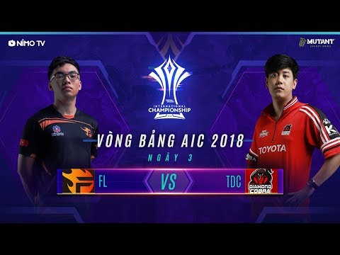 TEAM FLASH vs TOYOTA DIAMOND COBRA - AIC 2018 - Ngày 3 Vòng Bảng