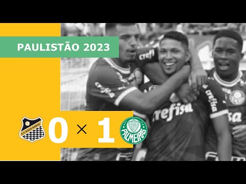Água Santa 0 x 1 Palmeiras - Gol - 12/02 - Campeonato Paulista 2023
