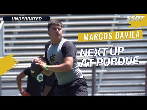 Purdue Commit Marcos Davila is Shining for Midland Legacy High School in Texas