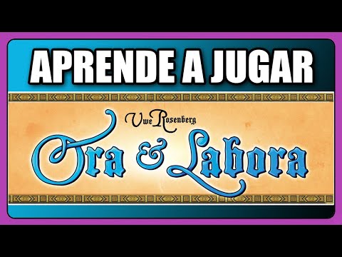 ORA ET LABORA - Cómo se juega - TUTORIAL - Juego de Mesa - unna