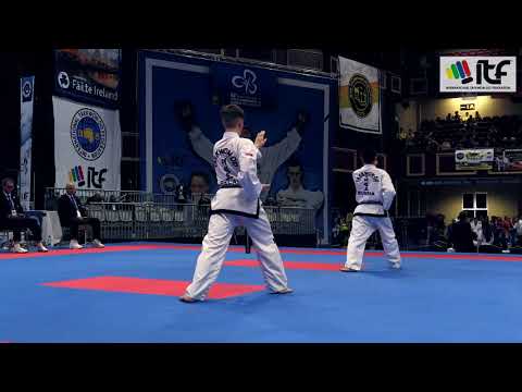 ITF WCH2017 IRELAND - Patterns Junior male 2 Dan 01