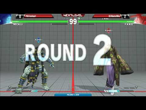 SFV @ NLBC v.22 Losers Finals - PAG Lionheart (Necalli) vs OG MasterMike (Fang) [720P60FPS]