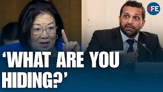 ‘You Have Been So Drunk’: Hirono CONFRONTS Patel Over Alcohol Test in Fiery FBI Hearing | WORLD NEWS