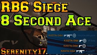 8 Second Ace - Rainbow Six Siege Gameplay