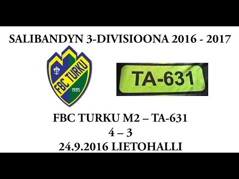 FBC TURKU M2 - TA-631 MAALIT 24.9.2016