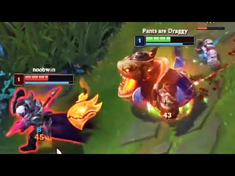 Kench Vs Darius LVL 1
