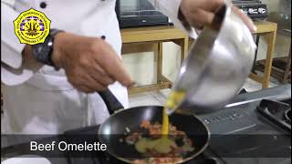 Cara Membuat Beef Omelette