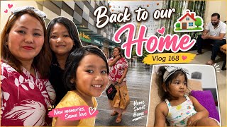 Tuni vlog chomcha boring thet 🤣 | back to our home | private holiday kichai ta |#familyvlog 