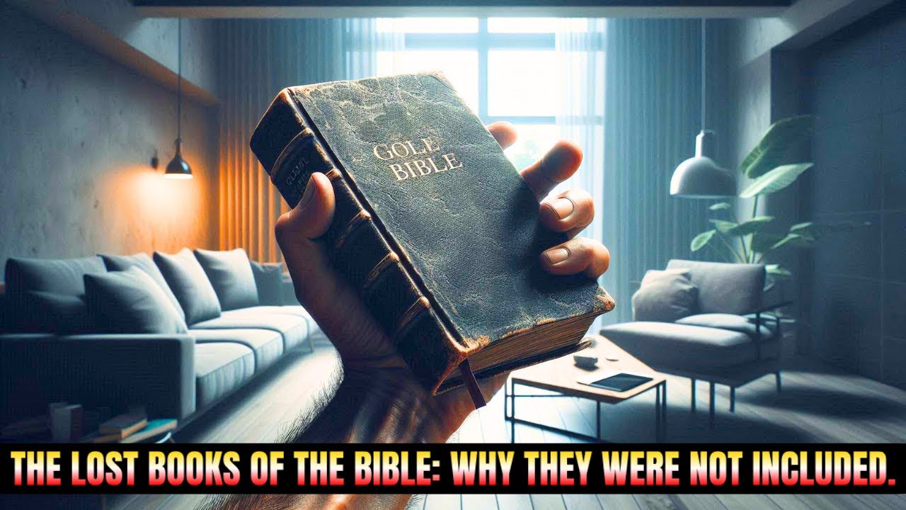 THE LOST BOOKS OF THE BIBLE: WHY THEY WERE NOT INCLUDED 🤔 #biblestories #lostbooks #bookofenoch
