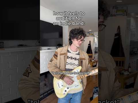 How It Feels to Audition for an Indie Band #bandhumor #bandmemes #indie #band