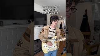 How It Feels to Audition for an Indie Band #bandhumor #bandmemes #indie #band