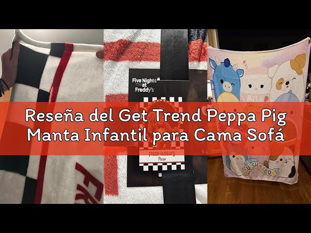 Vídeo relacionado con Get Trend Sesame Street Elmo Manta Infantil para Cama Sofá Viaje, Decoracion Dormitorio, Mantas Suaves y Divertidas, Regalos Originales, 130x150cm (Multi Elmo)