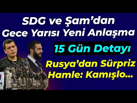 Şam ve SDG'den gece yarısı anlaşma: 15 gün detayı... Rusya'dan sürpriz Kamışlo hamlesi