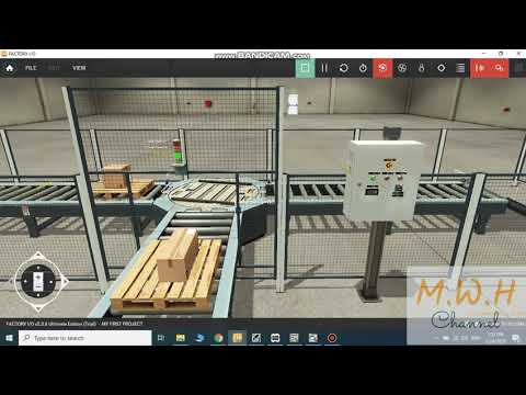 Sorting by height using SIMATIC manger and factory i o