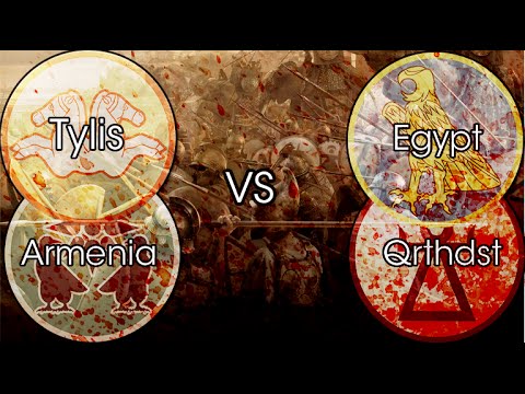 Total War: Rome 2 2v2 Reptilicus/Maximus vs Toope/Fennicus