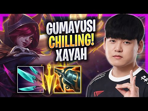 GUMAYUSI CHILLING WITH XAYAH! - T1 Gumayusi Plays Xayah ADC vs Kai'sa! | Season 2023