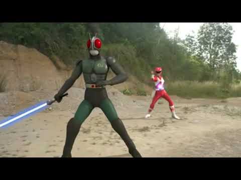 Power Ranger vs Kamen Rider Black RX - 3d Animation part#3