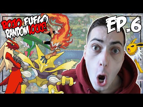 Pokémon Rojo RandomLocke Ep.6 | SALVEMOS ESTA VAINA! Porfin una captura DECENTE!