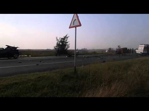 Accident DN 85. URZICENI