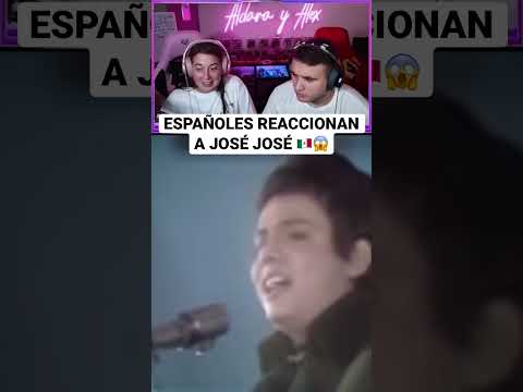 Españoles reaccionan a José José por primera vez 🇲🇽