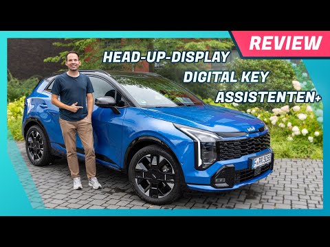Kia Sportage 2025 Facelift: Erstmals HUD, Digital Key und bessere Assistenten | Test | Review