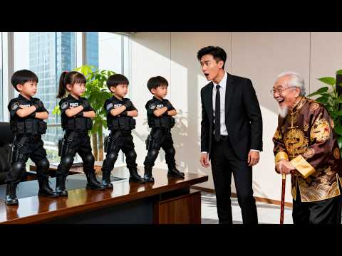 CEO Grandpa Hired 4 Bodyguards, Only To Find They’Re His Great-Grandsons—He Grinned From Ear To Ear!
