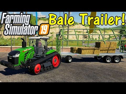 FS19 Garage Tour #8: The Bale Trailer!