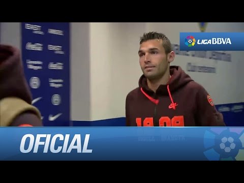 Hat-trick de Barral, el primero de su carrera