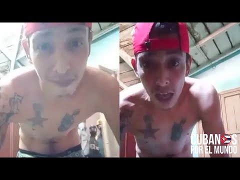 Regime henchmen raid the home of Cuban rapper El Invasor and forcibly remove him.