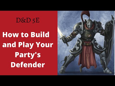 How to Build and play Tank in D&D 5e