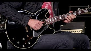 Video thumbnail for Gibson Memphis 2018 Limited ES-355 Black Beauty  •  SN: 10328734 by Wildwood Guitars