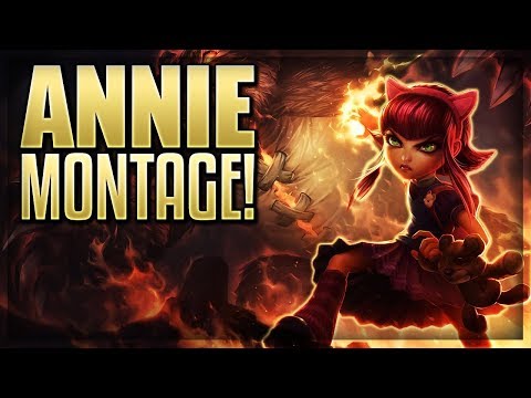 ANNIE WITH BEAR FUNNY MOMENTS Best Annie Plays League Of Legends 2019