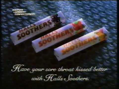 Halls Soothers advert - Broadcast 9th January 1996 HTV (UK)