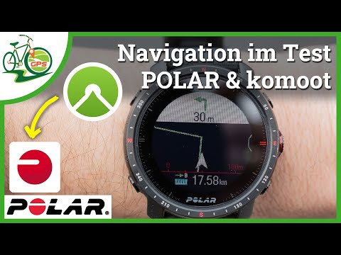 Polar & komoot Navigation 🏁 Routennavigation auf der Uhr im Test ⌚ Polar Grit X Pro