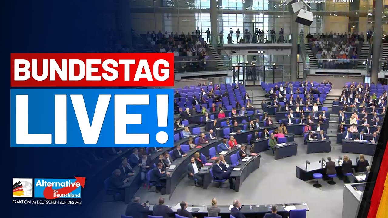 BUNDESTAG LIVE - 208. Sitzung - AfD-Fraktion im Bundestag
