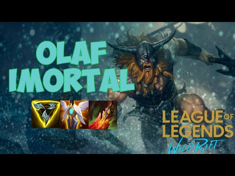 OLAF TA BOBONICADO/ WILD RIFT/GAMEPLAY
