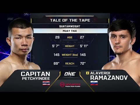 Alaverdi Ramazanov vs Capitan Petchyindee full fight