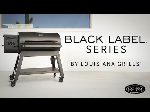 The Black Label Series Pellet Grills and Smokers | Louisiana Grills®