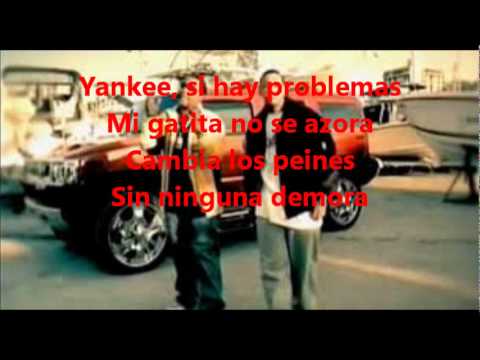 Gata ganster (Letra) Don Omar Ft. Daddy Yankee