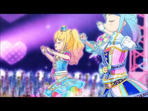 Aikatsu on Parade! Yume Nijino (Aikatsu Stars!) and Mio Minato (Aikatsu Friends!) STARDOM! Stage