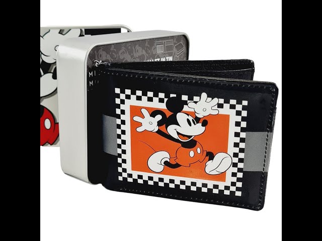 Vídeo relacionado con Disney-Monedero Cookie, 8,7 x 8,7 cm, Negro Pesadilla