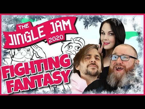 JINGLE JAM DAY 14 - FIGHTING FANTASY w/ Lewis, Simon & Nina-Serena - 14/12/20