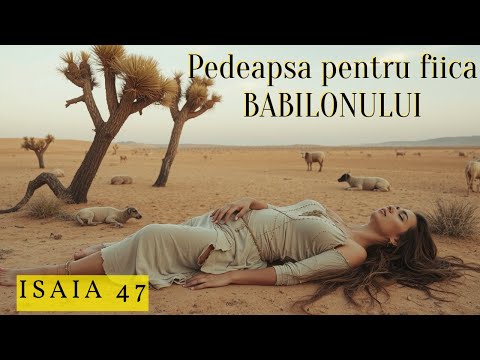 Isaia 47 | Babilonul nu a avut mila fata de ISRAEL | Cine va PRINDE Judecata VIITOARE