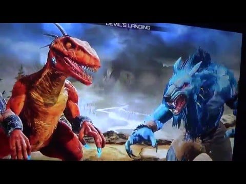 Killer Instinct - Riptor vs Sabrewulf