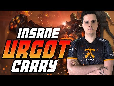 INSANE URGOT CARRY - Fnatic sOAZ (League of Legends)
