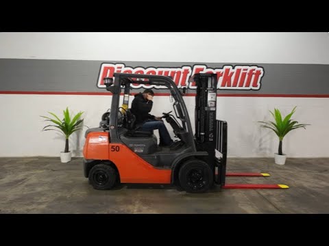TOYOTA 8FGCU25 5,000lbs LP(Propane) #5783 - Forklift for Sale