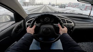 2008 ЗАЗ Sens 13L 70HP POV TEST DRIVE