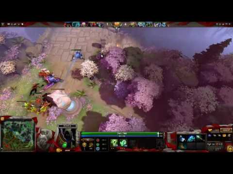 Dota 2 - OG.Miracle plays Rubick support with Aether Lens - Full Game