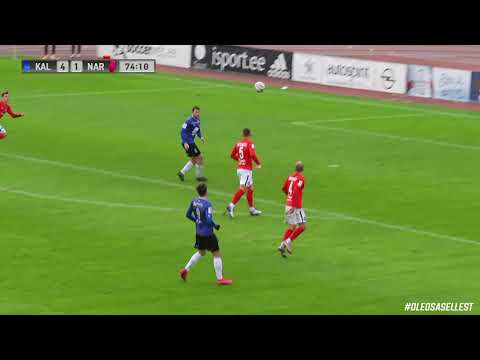 Premium liiga 26. voor: JK Tallinna Kalev - JK Narva Trans 4:1 (1:1)