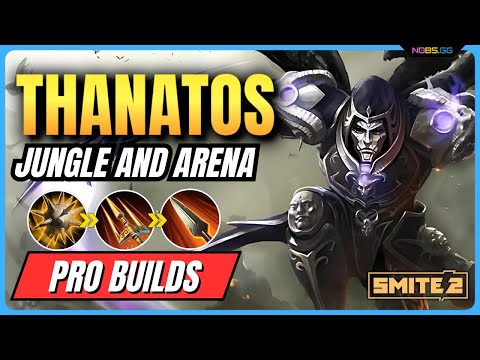Best Thanatos Build Smite 2  [ONE SHOT] | Arena & Conquest PRO Builds 2025